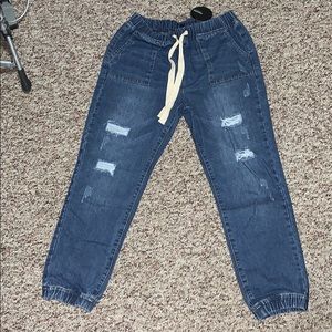 Denim Joggers